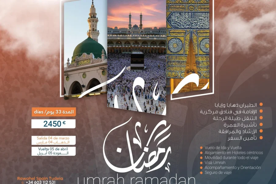Umrah Ramadán completo 2025